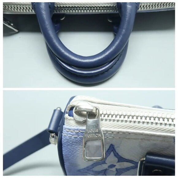 Authentic Louis Vuitton Bella Monogram Watercolor Canvas Satchel 2210-121424 - Picture 7 of 12